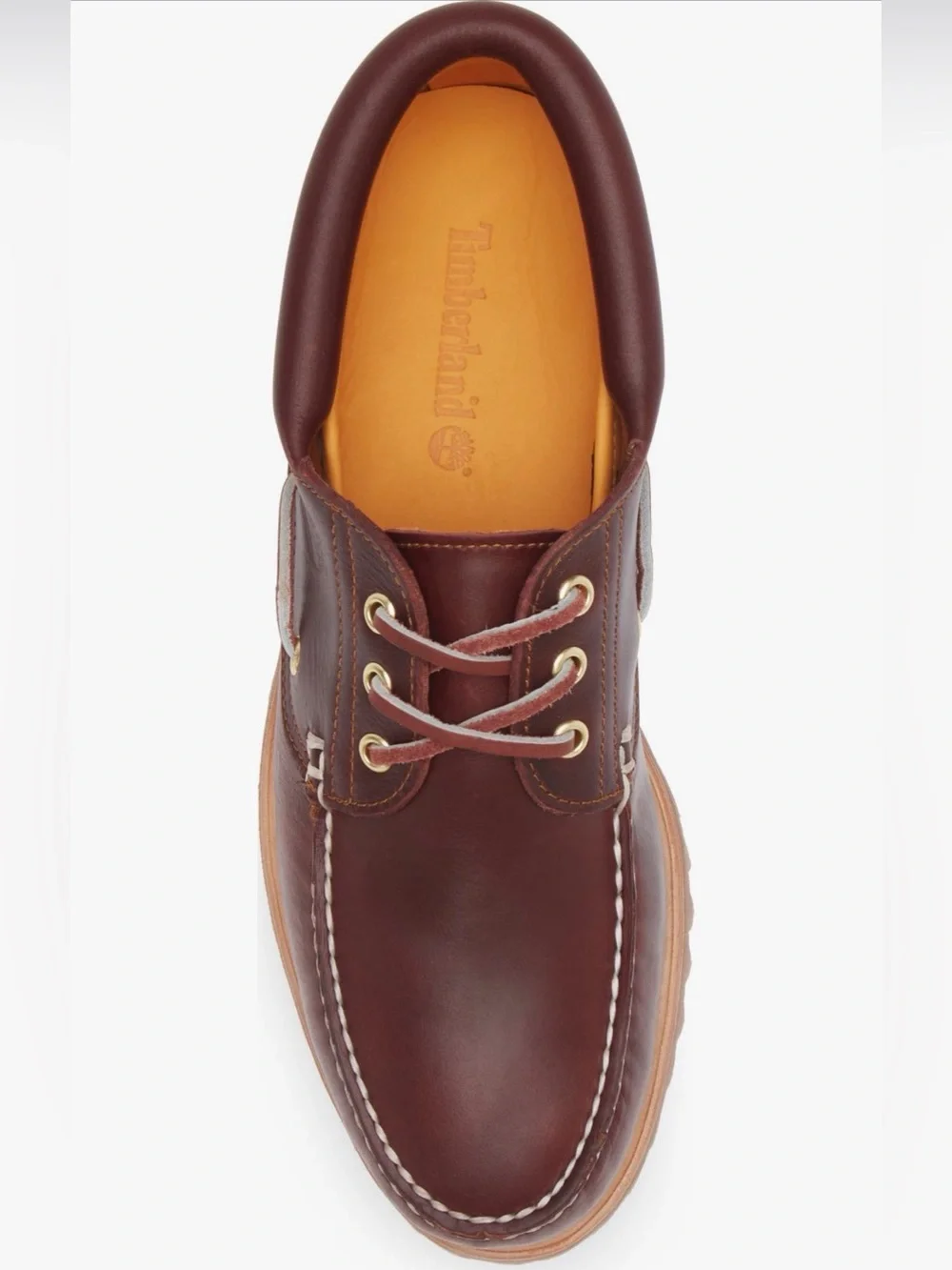 Timberland Authentic Boat Shoe 3 Eye Lug NEW Burgundy TB050009 648